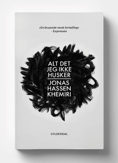 Alt det jeg ikke husker – Book cover (Gyldendal)