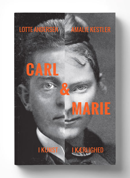 Carl & Marie – Book cover (Gyldendal)