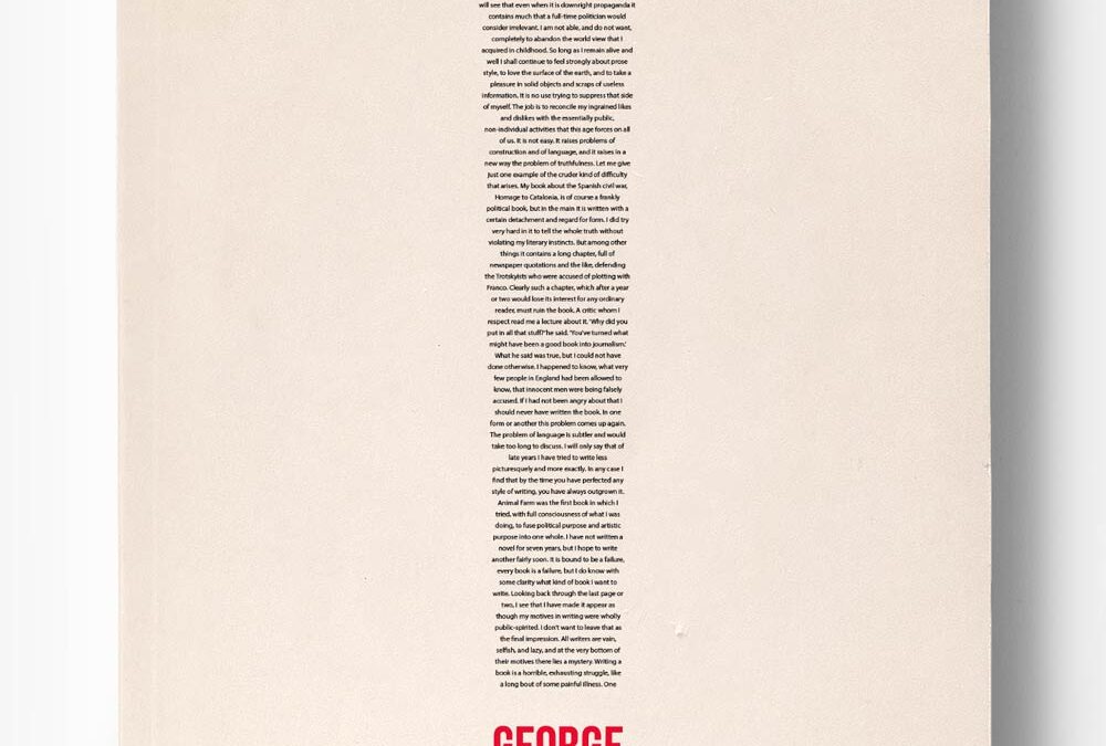 George Orwell’s Derfor skriver jeg – Book cover