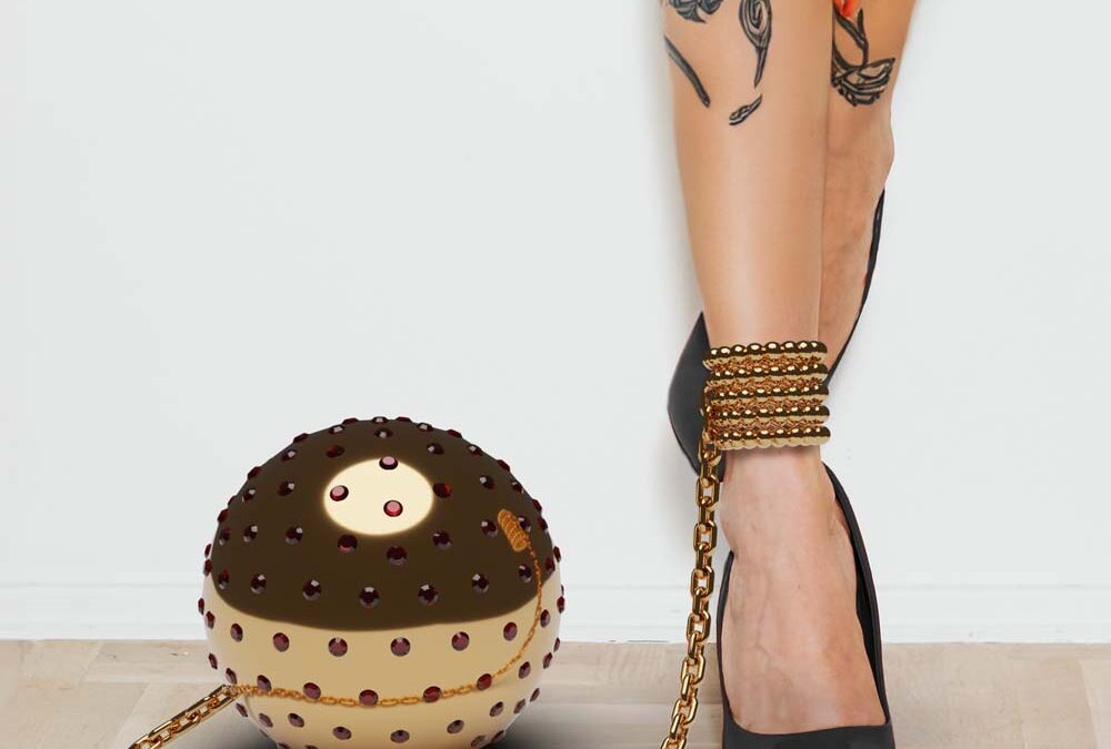 An arresting piece of jewelry